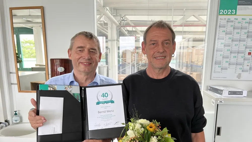 40-jähriges Dienstjubiläum – Ein gemeinsamer Weg